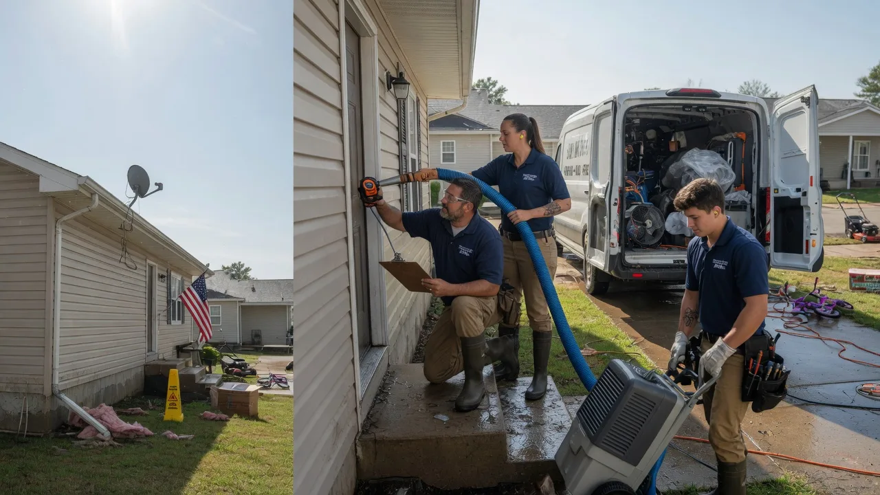 Ceiling Water Damage Restoration in Lonoke, AR near me